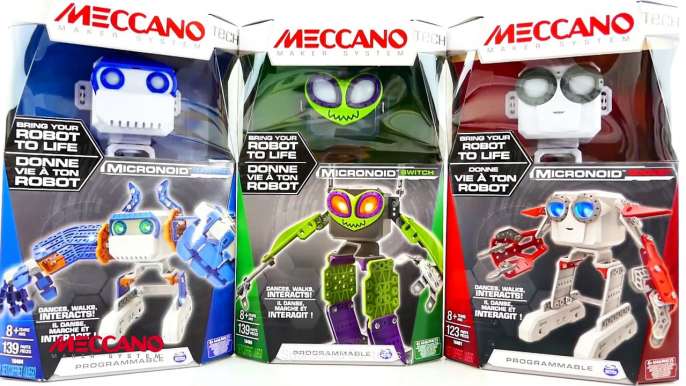 Meccano - Micronoid - Green Switch