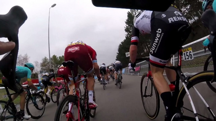 GoPro Onboard camera / Caméra embarquée GoPro - Étape 5 - Paris-Nice 2017