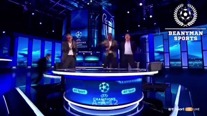 Crazy Reaction to Barcelona vs PSG 6-1 (Shakira ,Gerrard , Lineker, Michael Owen , Lionel Messi )