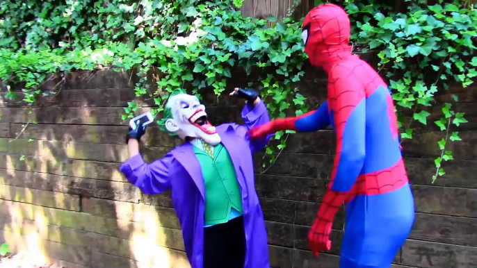 Anna goes to Jail! Anna Arrested: Spiderman vs Joker + Cinderella Love story: Funny superhero IRL