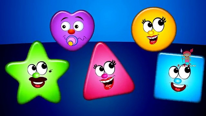 shapes finger family | learn shapes | nursery rhymes | 3d rhymes | kids songs | childrens