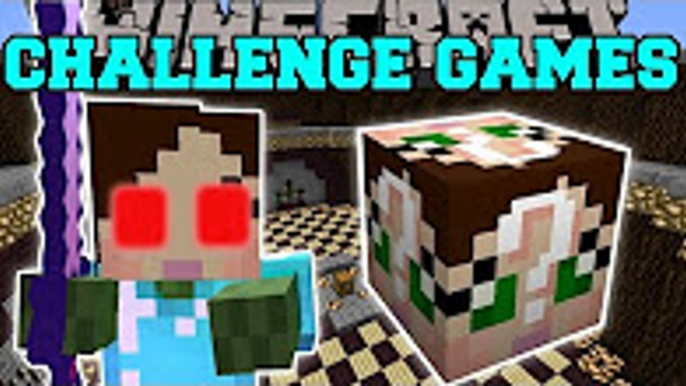 PopularMMOs Minecraft׃ EVIL JEN CHALLENGE GAMES - Lucky Block Mod - Modded Mini-Game