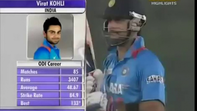 Virat Kohli 183 against Pakistan