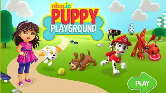 Nick Jr Puppy Playground Game - Bubble Guppies,Paw Patrol,Dora The Explorer,Wallykazam