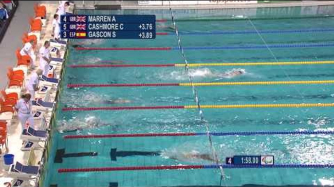 Women's 200m individual medley SM9 | Final | 2014 IPC Swimming European Championships Eindhoven