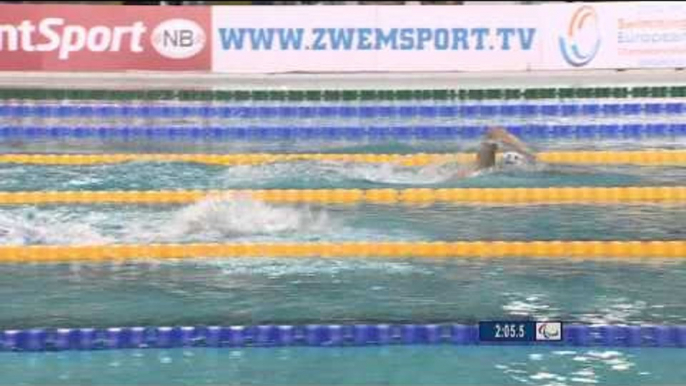 Men's 200m individual medley SM9 | Heat 2 | 2014 IPC Swimming European Championships Eindhoven