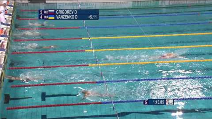 Men's 200m individual medley SM10 | Heat 1 | 2014 IPC Swimming European Championships Eindhoven