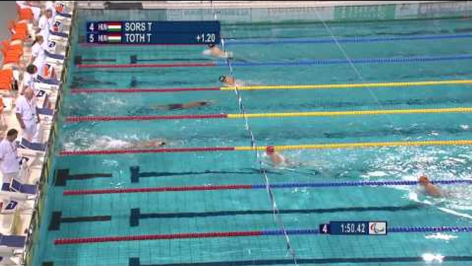 Men's 200m individual medley SM9 | Heat 1 | 2014 IPC Swimming European Championships Eindhoven