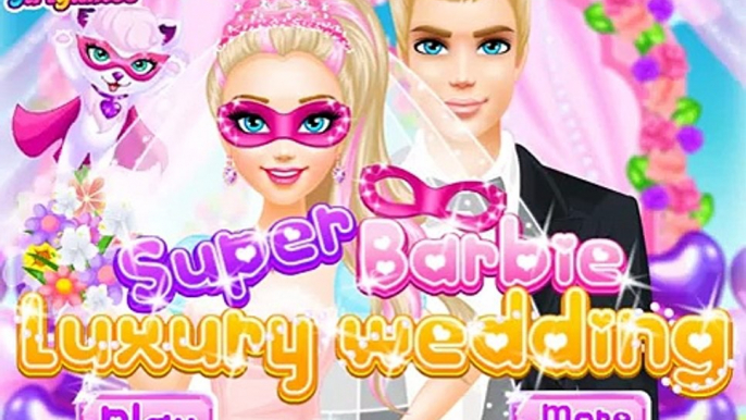 Super Barbie Luxury Wedding - Barbie games - Cartoons for Children - Games for children