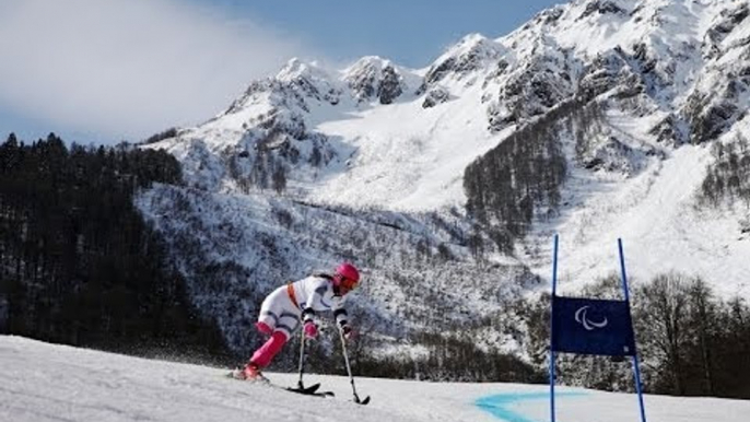 Line Damgaard (2nd run)| Women's giant slalom standing | Alpine skiing | Sochi 2014 Paralympics