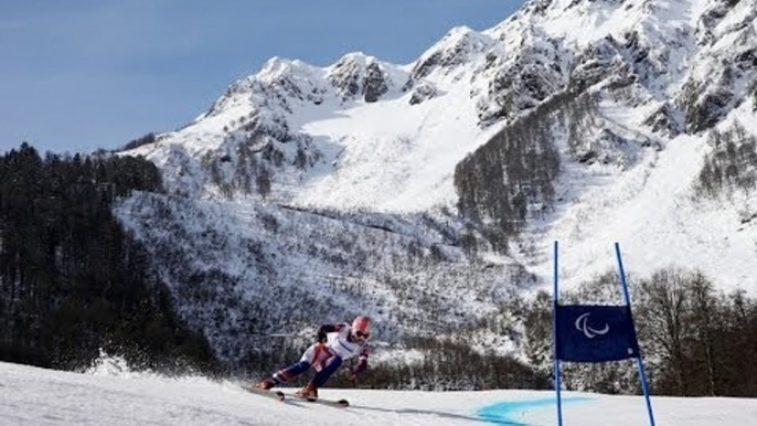 Petra Smarzova (2nd run)| Women's giant slalom standing | Alpine skiing | Sochi 2014 Paralympics