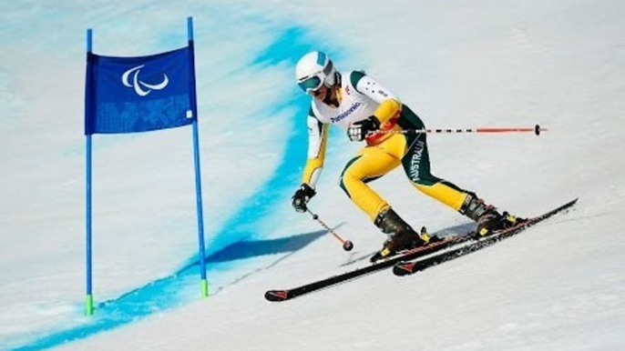 Jessica Gallagher (2nd run)| Women's giant slalom visually impaired | Alpine skiing | Sochi 2014