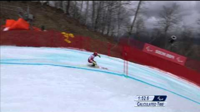 Michael Bruegger (2nd run) | Men's giant slalom standing | Alpine skiing | Sochi 2014 Paralympics