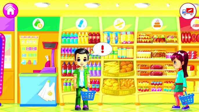 Dr Panda Supermarket Game (2-6 year old)- Kids Play Apps