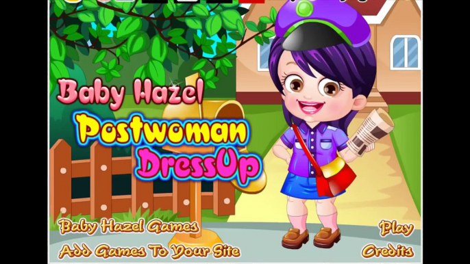Dress up like a Postwoman | Baby Hazel Dress up Games | Girls Makeover Games
