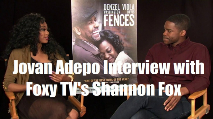 HHV Exclusive: Jovan Adepo talks British background, "FENCES," Denzel Washington, and more