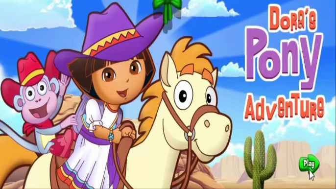 Doras Pony Adventure Game - Dora The Explorer Games for Kids new Dora Games: Doras Pony