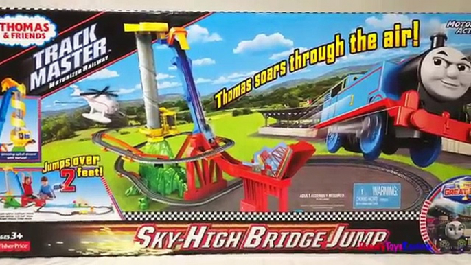 Thomas and Friends TrackMaster Toy Train Sky-High Bridge Jump Playset Toys for Boys Kinder