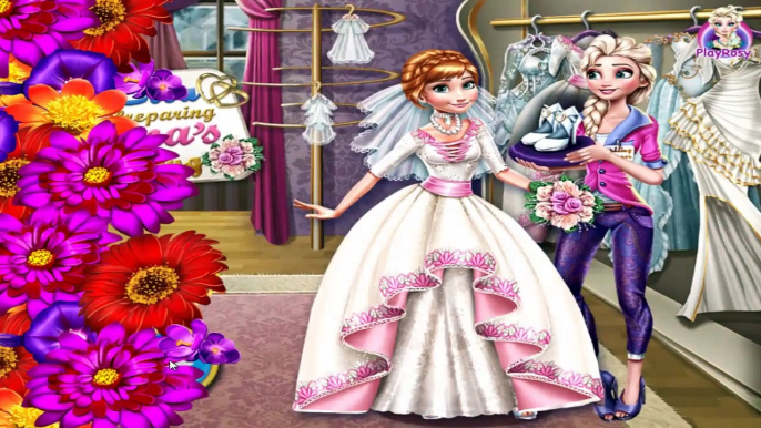 Disney Princess Elsa Preparing Annas Wedding - Baby Girl Game for Little Children