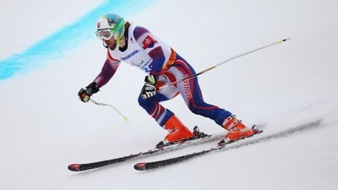 Radomir Dudas (2nd run) | Men's slalom visually impaired | Alpine skiing | Sochi 2014 Paralympics