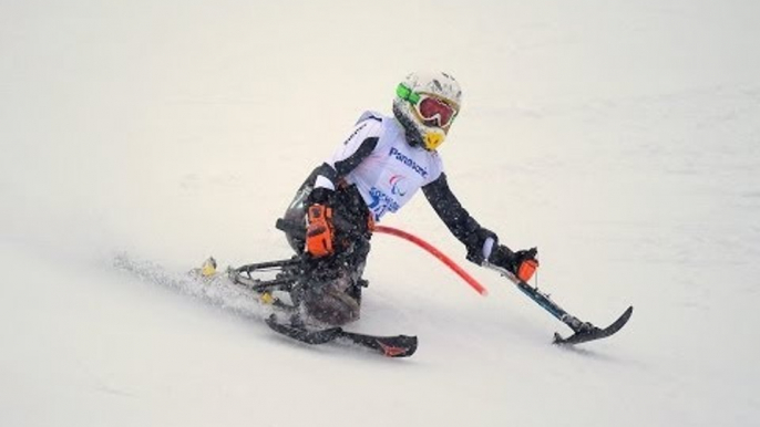 Anna-Lena Forster (2nd run) | Women's slalom sitting| Alpine skiing | Sochi 2014 Paralympics