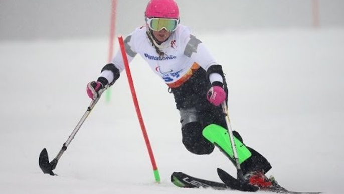 Line Damgaard (2nd run) | Women's slalom standing | Alpine skiing | Sochi 2014 Paralympics