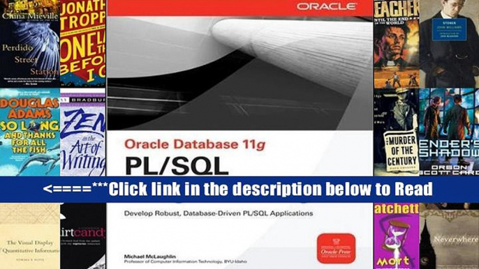 Read Oracle Database 11g PL/SQL Programming (Oracle Press) PDF Best Collection