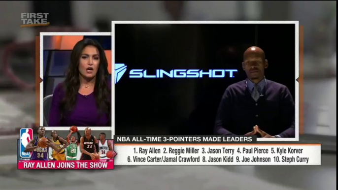 Ray Allen : "Stephen Curry est le meilleur shooteur de l'histoire de la NBA"