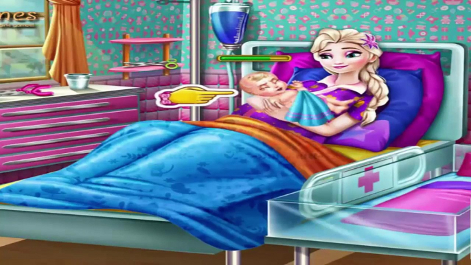 Nascimento do Bebê da Elsa do Frozen - Elsa Baby Birth Free Online Games For Kids