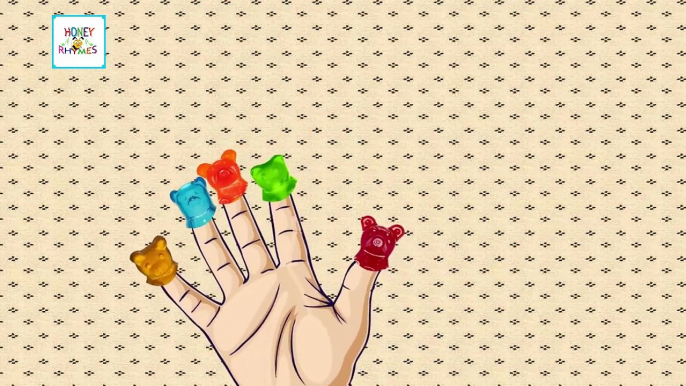 Mega Gummy bear eating ice cream giant Gummybear crying finger family nursery rhymes for k