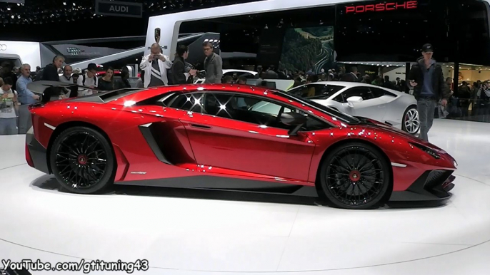 Lamborghini Aventador SV au Salon de Genève 2015