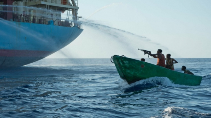 Somali pirates VS Private security . Polemic REAL FOOTAGE