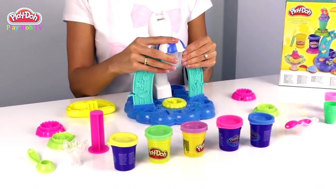 Развивающие игры для детей ПЛЕЙ ДО. Набор Play Doh Замок мороженого, Настя и Вова!