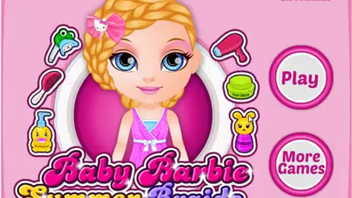 Baby Barbie Summer Braids - Barbie Hair Salon Games for Girls