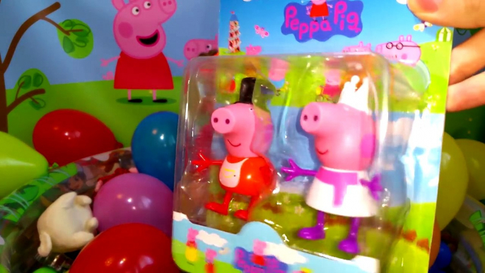 ✿ СВИНКА ПЕППА БАССЕЙН С КАРАНДАШАМИ Свинка Пеппа На Русском Peppa Pig in Pool Peppa Pig f