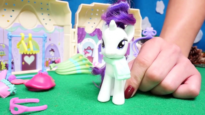 My Little Pony toys videos - Easy hairstyles - Toy videos for gir