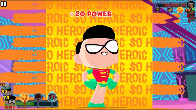 Robin Team Teeny Titans vs the World ● Teen Titans GO Robin and Starfire Game (Android Gam