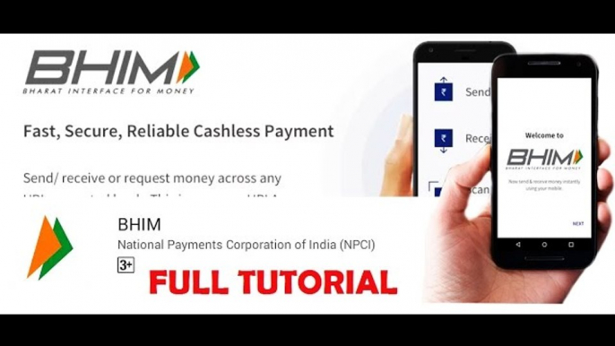 BHIM UPI App Using Full Tutorial | How to use BHIM UPI App [Hindi]