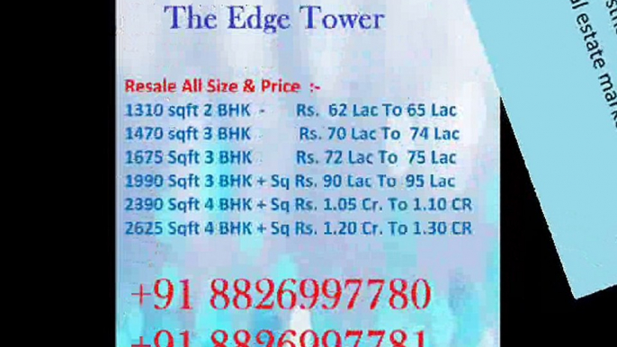 Best Project In Ramprastha City “ THE EDGE TOWER ” In Sector 37D Gurgaon 8826997780