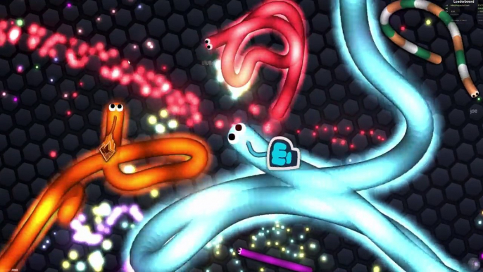 Slither.io Unstoppable Giant Snake Slitherio Epic Gameplay!