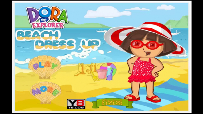 Dora beach dress up player games Baby kids