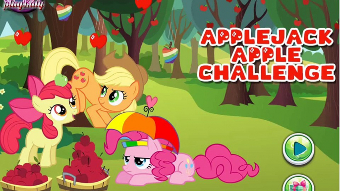 My Little Pony Friendship is Magic Applejack Apple Challenge - Game for Kids