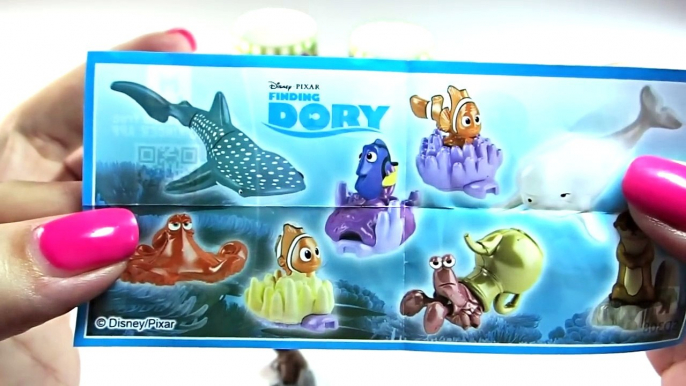 Kinder Surprise Eggs Opening Finding Dory Edition 2016 part 3 - Eggs and Toys TV