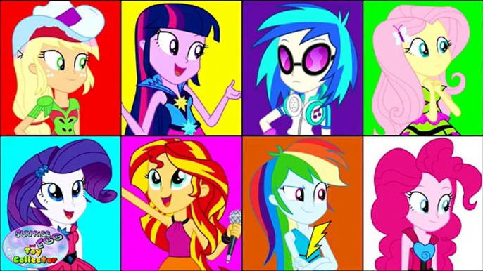 My Little Pony Color Swap Equestria Girls Mane 6 7 MLP Episode Surprise Egg and Toy Collector SETC