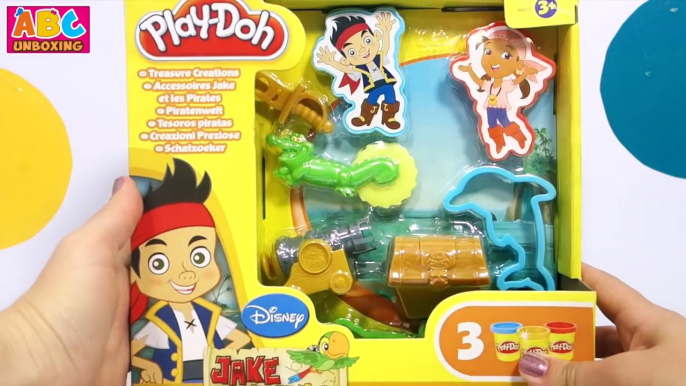 Play-Doh Jake and the Never Land Pirates Treasure Creations Playset by Hasbro Toys!