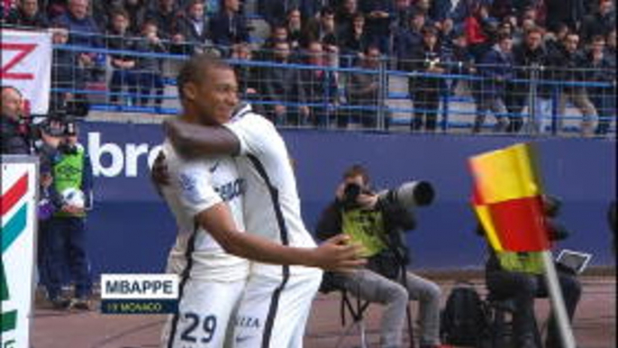 Mbappe stars again in Monaco win