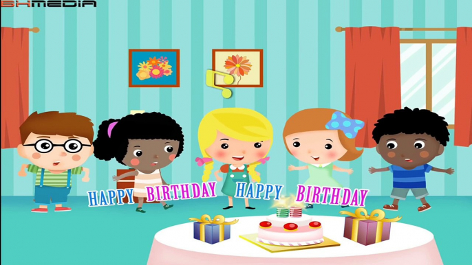 Happy Birthday Friend Style 3D | Nursery Rhymes Songs With Lyrics And Action [ Vocal 4K ]