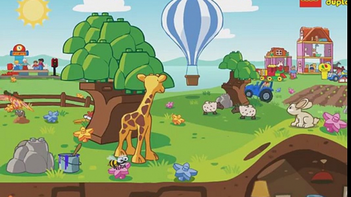 ЛЕГО ДУПЛО ЖИВОТНЫЕ игра мультфильм для детей развивающие мультфильмы про животных игры ле