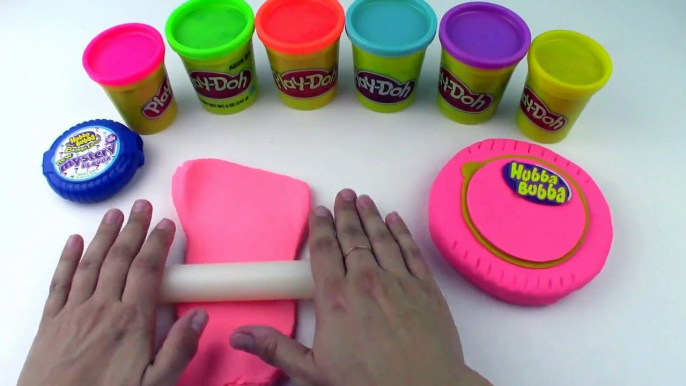 Play Doh Peppa Pig and Giant Bubble Gum Hubba Bubba Modeling Clay for Kids Modelling ToyBoxMagic-5LYqBbGQ-RA