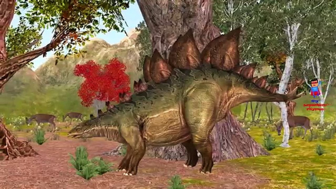 Dinosaur Balloons Popping Show Animals Finger Family Nursery Rhymes Compilation Childrens